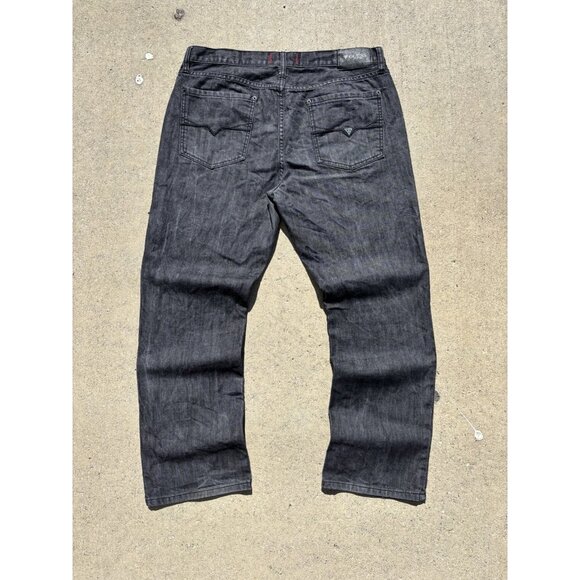 Guess Black Raw Selvage Denim Jeans 90’s - Picture 1 of 9